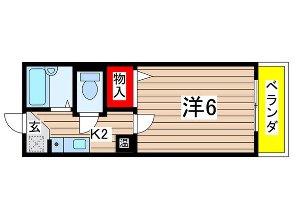 リヴィン３６１の物件間取画像